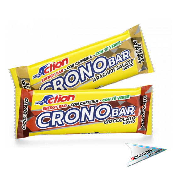 Pro Action-CRONO BAR (Conf. 24 barrette da 40 gr)   Cioccolato  
